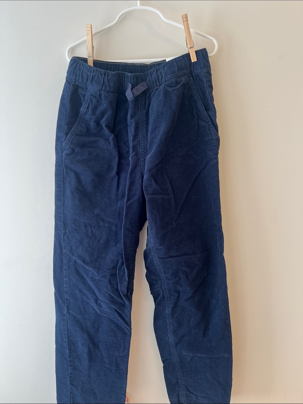 H&M Navy Blue Corduroy Casual Pants